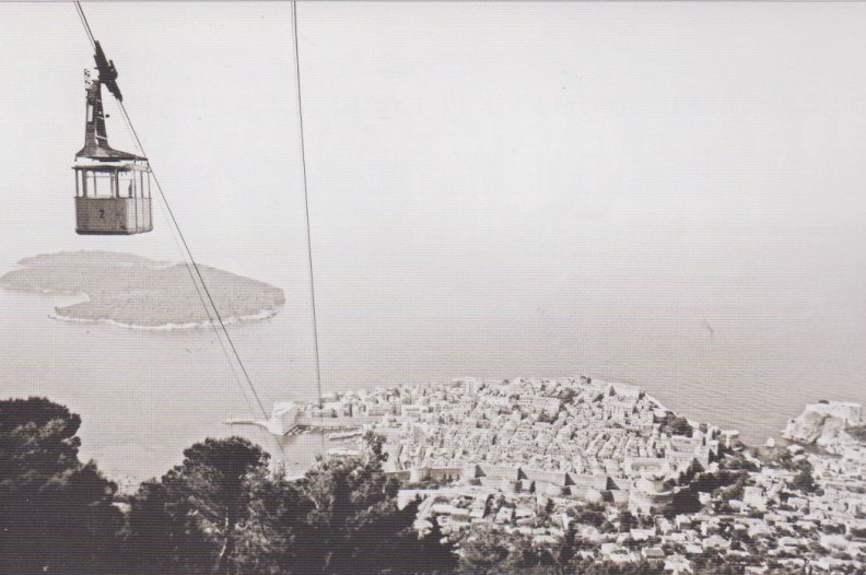 Dubrovnik Cable car 1969